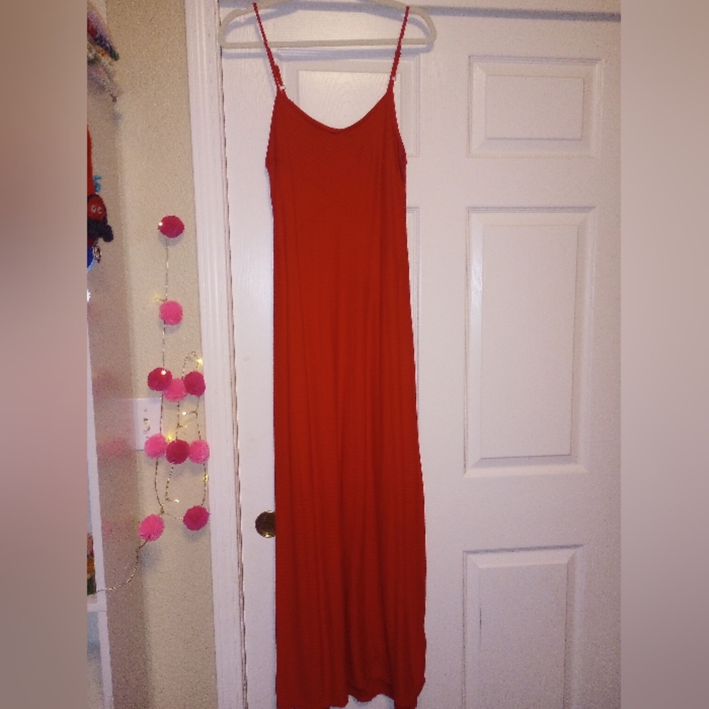 Faded Glory Ribbed Tank dress maxi